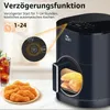 Uten Dual Blaze : Friteuse à air de 5,5 L, 2000 W, avec Voir les images du produit 5