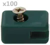 vidaXL Portafilo di tensione con vite 100 set Verde Anteprima dell’immagine prodotto 3