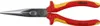 A pair of long-nose pliers with red and yellow insulated handles, shown against a white background. Anteprima dell’immagine prodotto