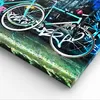 Bild auf Leinwand - Leinwandbild - Fahrräder Graffiti Produktbild-Vorschau 5