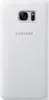The back of a white Samsung flip case for a smartphone. Náhľad obrázku produktu