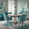 ML-Design 2x Esszimmerstuhl mit Arm-& Rückenlehne, Salbei, Produktbild-Vorschau 9