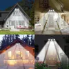 74LED solární světlo s detektorem pohybu solární reflektor Náhled obrázku produktu 7