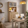 Küchenbuffet mit Glasteil Sonoma Blanca Bistro Produktbild-Vorschau 3