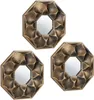 Relaxdays Spiegel 3er Set Blume, achteckiger Zierspiegel, Produktbild-Vorschau 1