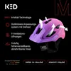 KED Embrace MU-1 Unisex Fahrradhelm Allroundhelm pink 52-58 Produktbild-Vorschau 9