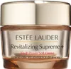 A close-up studio shot of an Estée Lauder Revitalizing Supreme+ Youth Power Soft Creme jar. Produktbild-Vorschau
