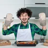 Prémiová bílá kuchyňská zástěra 68×94 cm – zástěra na Náhled obrázku produktu 4