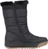A black winter boot shown from the side. Anteprima dell’immagine prodotto