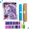 ARTULIO - Diamond Painting Set - Einhorn mit Jungem in Produktbild-Vorschau 2