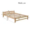 Massivholzbett, 140x200 cm, Doppelbett mit Lattenrost und Produktbild-Vorschau 5