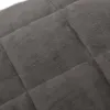 A close-up view of a quilted gray fabric, likely a weighted blanket. Podgląd zdjęcia produktu
