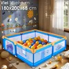 Ecosa playpen 200x180 cm baby barriera pieghevole playpen Anteprima dell’immagine prodotto 2