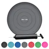 GORILLA SPORTS® Ballsitzkissen - Grau, inkl. Pumpe, 33cm Produktbild-Vorschau 5