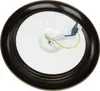Deckenleuchte rund Ø 31 cm Messing antik Weiß Glas Schirm Produktbild-Vorschau 5