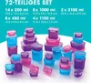 GOURMETmaxx Frischhaltedosen Klick-it 72 tlg. Set BPA-freie Produktbild-Vorschau 3