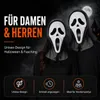 Scream maska maska ducha pre mužov a ženy ako kostým na Náhľad obrázku produktu 4