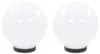 vidaXL Luci da giardino a LED 2 pz. Sferica 20 cm PMMA Anteprima dell’immagine prodotto 11