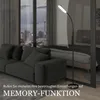 HOMCOM LED stojací lampa s regulací jasu, dálkovým Náhled obrázku produktu 5