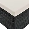 Juskys Polyrattan Lounge Manacor - Sofa, stolik, stołek i Podgląd zdjęcia produktu 19