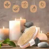 2-in-1 Anti-Cellulite-Körpermassagebürste für trockene und Produktbild-Vorschau 6
