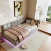 INONEFT Polsterbett90x200 mit LED und USB/C,Jugendbett mit Produktbild-Vorschau 3