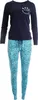 Damen Pyjama Schlafanzug 2-teilig mit Hose & Oberteil Good Produktbild-Vorschau 1