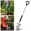 Ikodm 1 pezzo 119 cm Vanga da giardino pieghevole nera, Anteprima dell’immagine prodotto 1