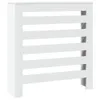 vidaXL Rivestimento per radiatori bianco 78x20x82 cm Anteprima dell’immagine prodotto 1