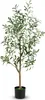 Umelý olivovník, 130 cm vysoká umelá olivovníková rastlina Náhľad obrázku produktu 1
