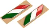 Original Fiat Emblem Logo Plakette Italienische Flagge Produktbild-Vorschau 2
