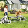 Zestaw do agility dla psów PawHut – zestaw 3 elementów Podgląd zdjęcia produktu 2