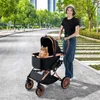 COSTWAY Passeggino per cani 3 in 1, passeggino pieghevole Anteprima dell’immagine prodotto 3