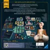 The back of a board game box, showing game components and descriptive text. Produktbild-Vorschau