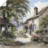 ARTland Poster Opa's Haus Größe: 70x70 cm Produktbild-Vorschau 1