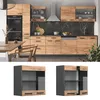 Mobile da cucina in vetro Vicco R-Line Rovere dorato 60 cm, Anteprima dell’immagine prodotto 2