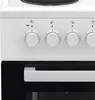 Beko FSS56000GW Standherd Mulden-Kochfeld Grill Produktbild-Vorschau 2
