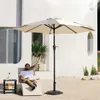 Avestar 228 cm Sonnenschirm, Gartenschirm, mit Kurbel, Produktbild-Vorschau 1