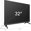Hisense 32A4BG TV 81,3 cm (32 palcov) HD Smart TV WLAN Náhľad obrázku produktu 15