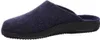 A single blue slipper on a white background. Voir les images du produit