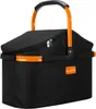 Kühlkorb Einkaufskorb Alubox Design schwarz orange mit Produktbild-Vorschau 1
