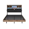INONEFT Schwebendes Bett 140x200 cm mit RGB LED, Produktbild-Vorschau 13