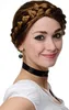 WIG ME UP Perücke Tracht geflochtener Zopf Braun RJ010-P8 Produktbild-Vorschau 5