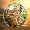 GKA XL Sonnenfänger Erdmännchen 20 cm Buntglas Lichtfänger Produktbild-Vorschau 2