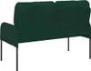 vidaXL Sofas mit Kissen 110cm Dunkelgrün Sperrholz Produktbild-Vorschau 6