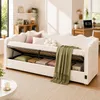 Letto imbottito Merax Daybett 90x200 cm con vano Anteprima dell’immagine prodotto 1
