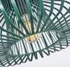 Pieris runde Deckenlampe aus Metall in Grün Produktbild-Vorschau 3