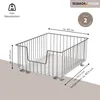 bremermann Schrank-Korbauszug 2er 40 cm mit Einlegeboden, Produktbild-Vorschau 7