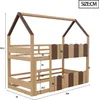 OKWISH Lit Superposé 90x200 cm Enfant - Design Maison avec Voir les images du produit 4