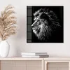 DEQORI Glasbild Echtglas 50x50 cm 'König der Tiere im Produktbild-Vorschau 4